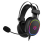 Erys ARGB Auriculares Alámbrico Diadema Juego Negro