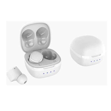AHR162 Wireless Stereo Earbuds Auriculares Inalámbrico Dentro de oído Llamadas/Música Bluetooth Blanco