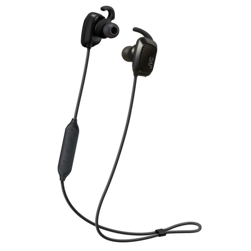 HA-ET65BV-B Auriculares Inalámbrico gancho de oreja, Dentro de oído, Banda para cuello Deportes Bluetooth Negro