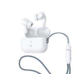 HARMONYWH auricular y casco Auriculares Inalámbrico Dentro de oído Llamadas/Música USB Tipo C Blanco