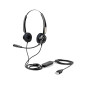 USB HEADSET WITH REMOTE CONTROL Auriculares Alámbrico Diadema USB tipo A Negro