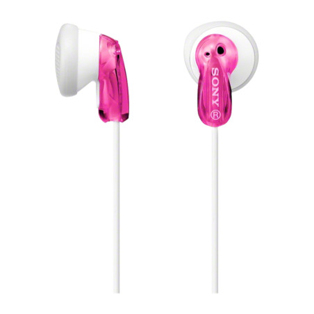 MDR-E9LP AURICULARES BOTON BLANCO Y ROSA