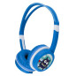 MHP-JR-B auricular y casco Auriculares Alámbrico Diadema Música Azul