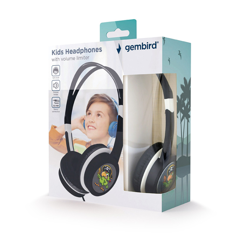 MHP-JR-BK auricular y casco Auriculares Alámbrico Diadema Música Negro