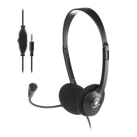 MS103 MAX Auriculares Alámbrico Diadema Llamadas/Música Negro
