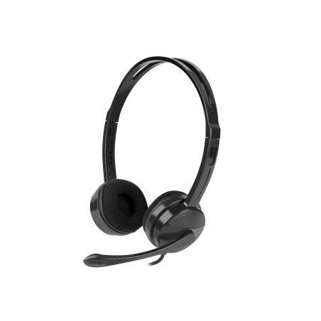 Canary Go Auriculares Alámbrico Diadema Oficina/Centro de llamadas Negro