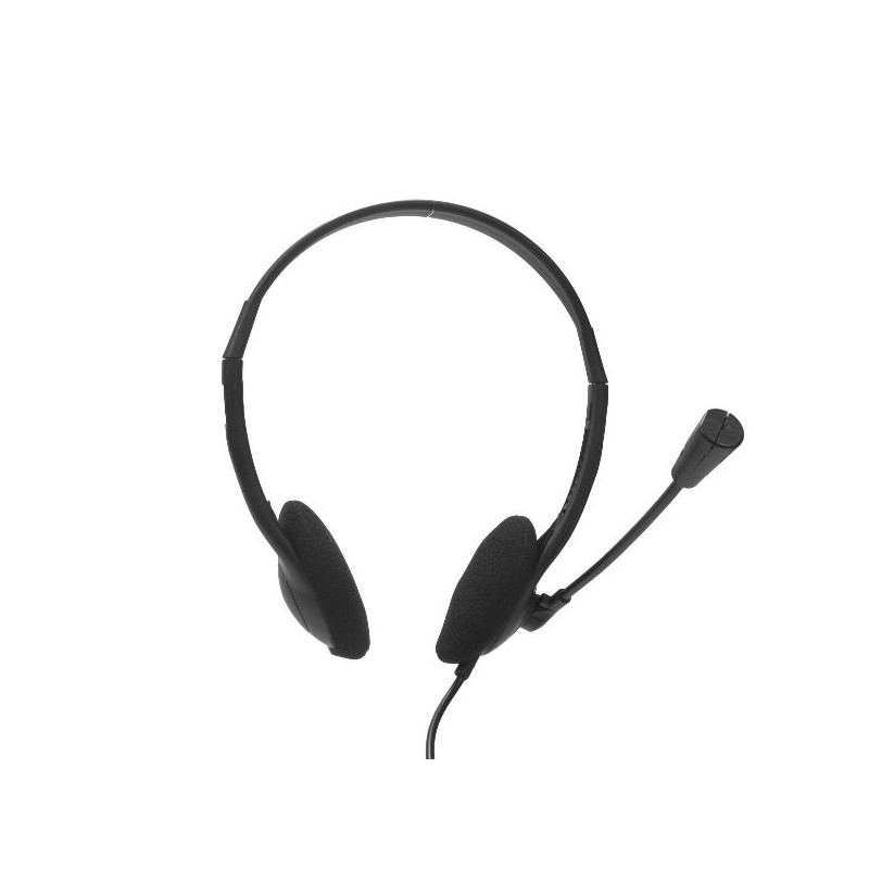 NXAU0000002 auricular y casco Auriculares Alámbrico Diadema Oficina/Centro de llamadas USB tipo A Negro