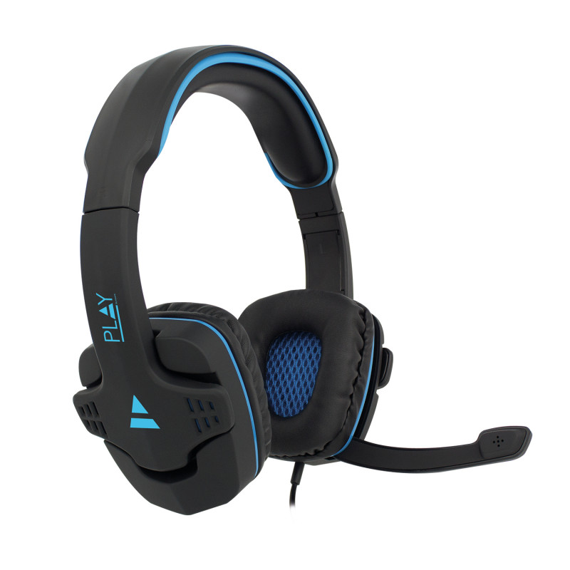 PL3320 auricular y casco Auriculares Alámbrico Diadema Juego Negro