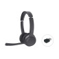 POLONA04BA auricular y casco Auriculares Inalámbrico y alámbrico Diadema Llamadas/Música USB Tipo C Bluetooth Negro
