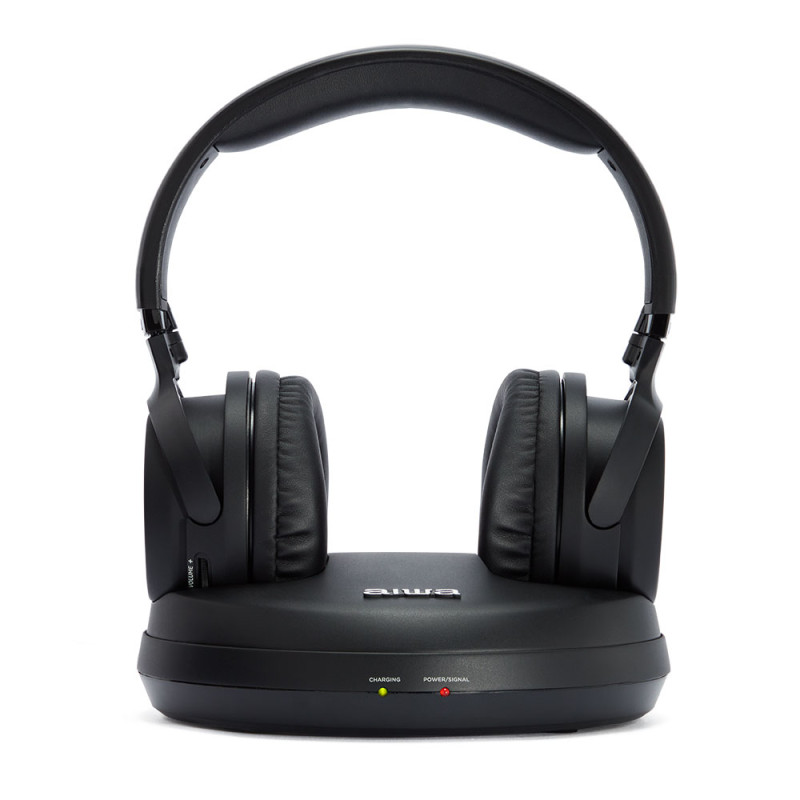 WHF-930D auricular y casco Auriculares Inalámbrico Diadema TV Negro