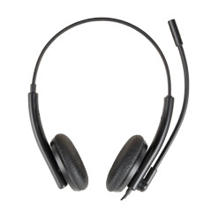 ENC 3030 Auriculares Alámbrico Diadema Oficina/Centro de llamadas Negro