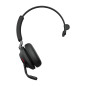 Evolve2 65 Auriculares Inalámbrico Diadema Oficina/Centro de llamadas USB Tipo C Bluetooth Negro