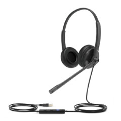UH34 Auriculares Alámbrico Diadema Oficina/Centro de llamadas Negro