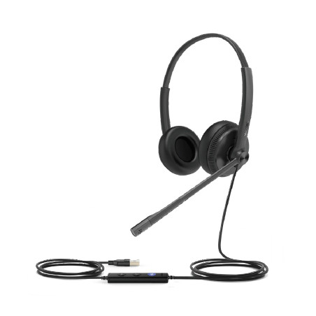 UH34 Auriculares Alámbrico Diadema Oficina/Centro de llamadas Negro