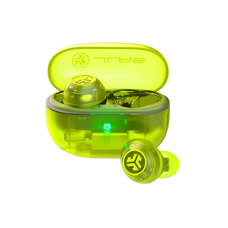 Go Pop ANC Auriculares True Wireless Stereo (TWS) Dentro de oído Llamadas/Música Bluetooth Verde azulado, Transparente