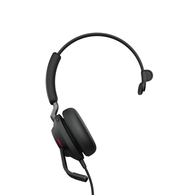 Evolve2 40 Auriculares Alámbrico Diadema Oficina/Centro de llamadas USB Tipo C Negro