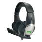 8434847045801 auricular y casco Auriculares Alámbrico Diadema Juego Negro, Plata