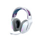 981-000883 auricular y casco Auriculares Inalámbrico Diadema Juego Blanco