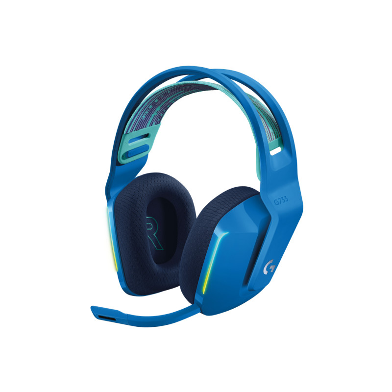 981-000943 auricular y casco Auriculares Inalámbrico Diadema Juego Azul