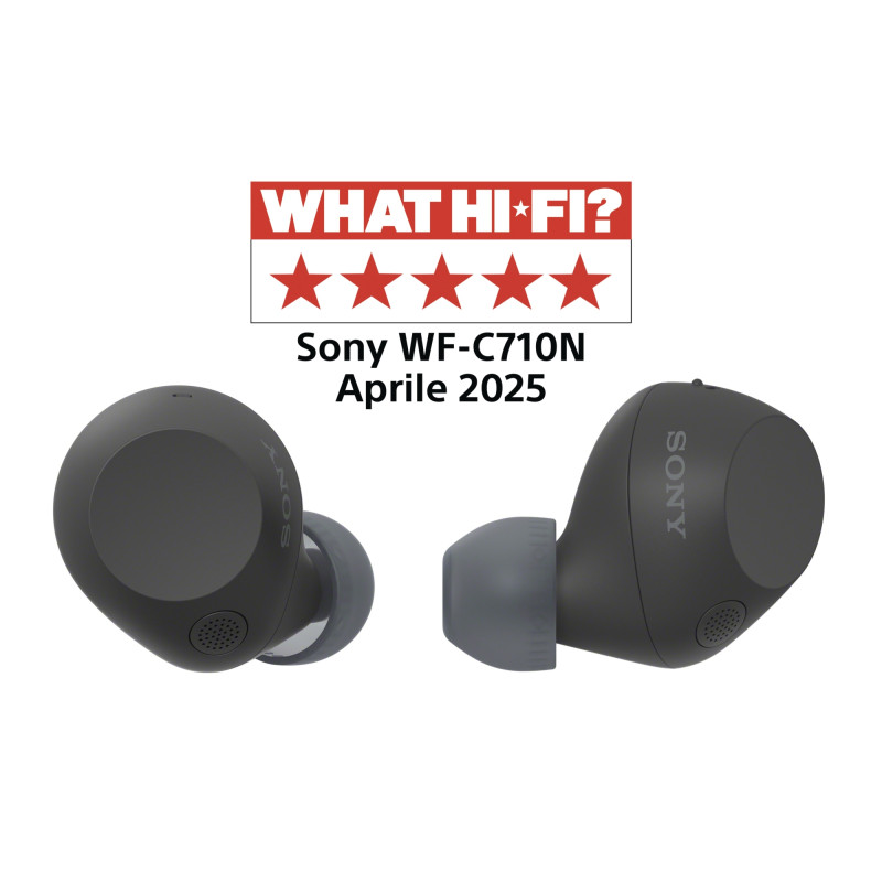 WFC710NB.CE7 auricular y casco Auriculares True Wireless Stereo (TWS) Dentro de oído Llamadas/Música USB Tipo C Bluetooth Negro
