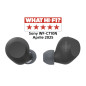 WFC710NB.CE7 auricular y casco Auriculares True Wireless Stereo (TWS) Dentro de oído Llamadas/Música USB Tipo C Bluetooth Negro