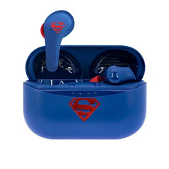 DC Comics Superman Auriculares Inalámbrico Dentro de oído Llamadas/Música Bluetooth Azul