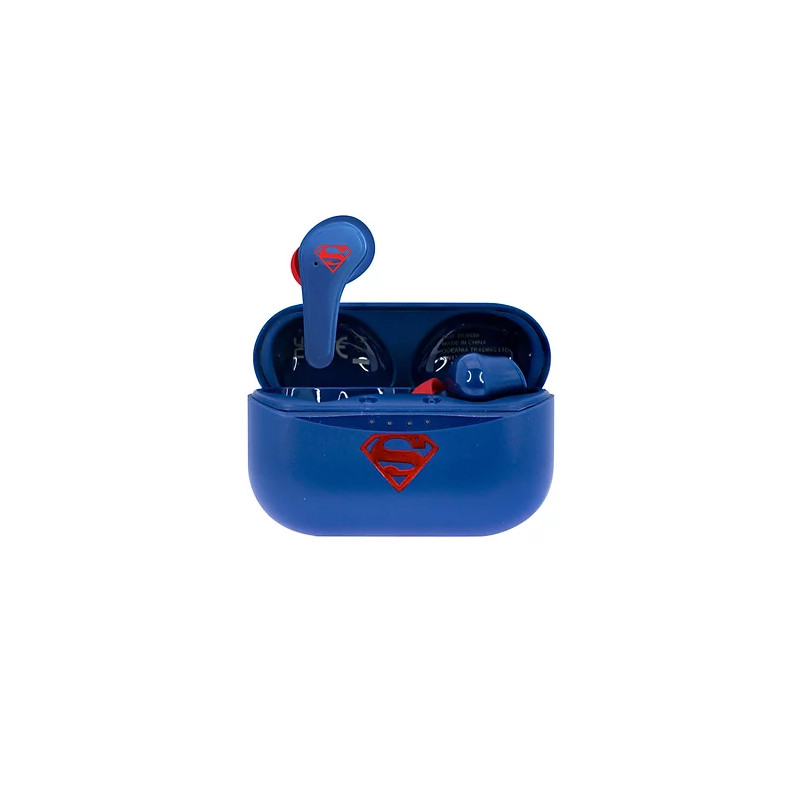 DC Comics Superman Auriculares Inalámbrico Dentro de oído Llamadas/Música Bluetooth Azul