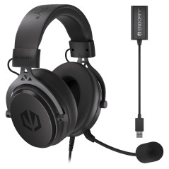 VIRO Plus USB Auriculares Alámbrico Diadema Música/uso diario Negro