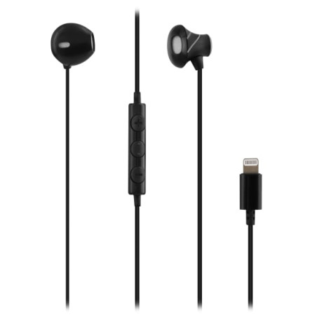 CURV Auriculares Alámbrico Dentro de oído Llamadas/Música Negro