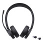 BH70 Dual Teams Auriculares Inalámbrico Diadema Oficina/Centro de llamadas USB Type-C / USB Type-A Bluetooth Negro