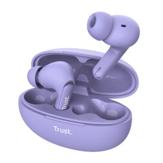 Yavi Auriculares True Wireless Stereo (TWS) Dentro de oído Llamadas/Música USB Tipo C Bluetooth Púrpura