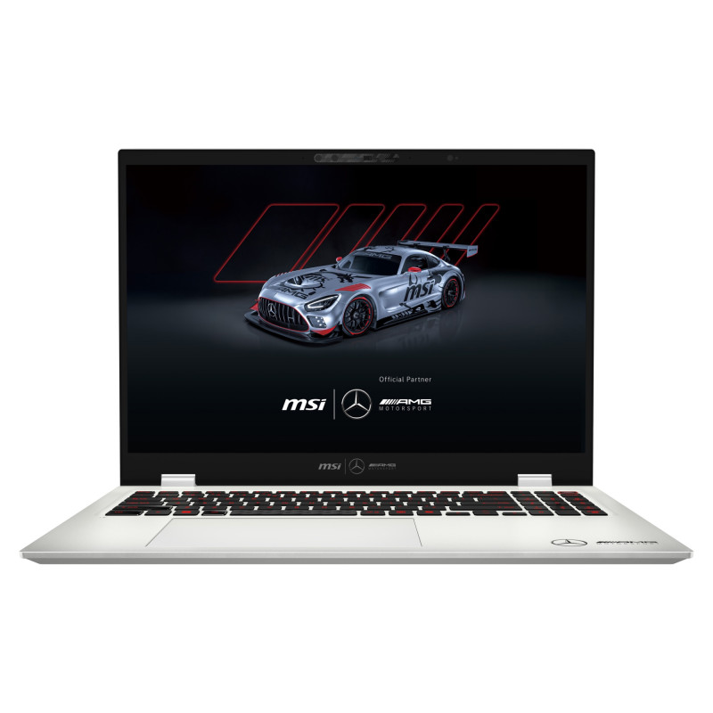 Prestige 16 AI+ MERCEDESAMG B2VMG-217ES Intel Core Ultra 9 288V Portátil 40,6 cm (16) Quad HD+ 32 GB LPDDR5x-SDRAM 2 TB SSD Wi-Fi 7 (802.11be) Windows 11 Pro Plata