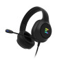 ZM-HPS310 BK auricular y casco Auriculares Alámbrico Diadema Juego Negro