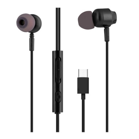C-Buds Auriculares Alámbrico Dentro de oído Llamadas/Música USB Tipo C Negro