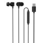 Auriculares tipo C intrauditivos con micro