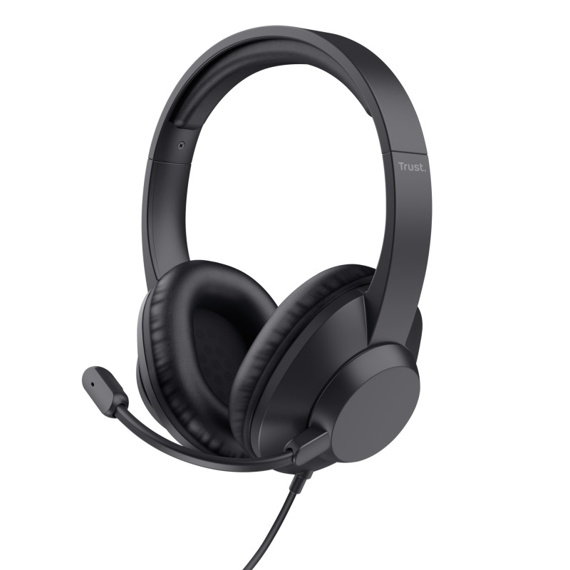 Ayda Max Auriculares Alámbrico Diadema Oficina/Centro de llamadas Negro