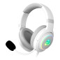 Sobek Auriculares Alámbrico Diadema Juego Blanco