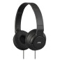 HA-S180-B-E auricular y casco Auriculares Alámbrico Diadema Música Negro