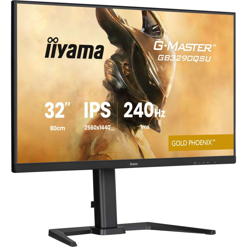 G-MASTER GB3290QSU-B1 pantalla para PC 80 cm (31.5) 2560 x 1440 Pixeles Quad HD LED Negro
