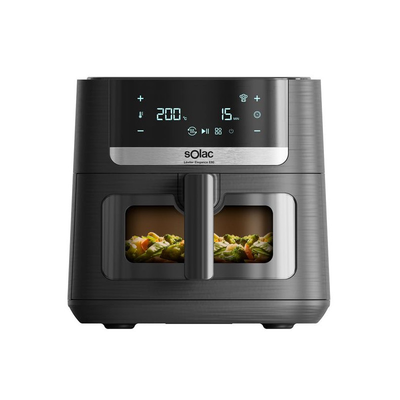 AIR FRYER LEVITER DIGITAL 8(FA1801) DOBLE RESISTEA