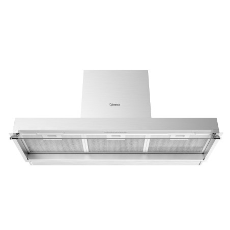 Campana Integr. Midea MH90M02EM24SB, 90cm, 800m