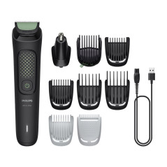 Recortadora Philips MG394515, 9en1, rostro+pelo+cu