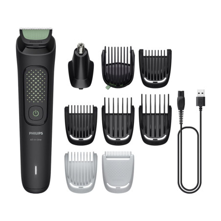 Recortadora Philips MG394515, 9en1, rostro+pelo+cu