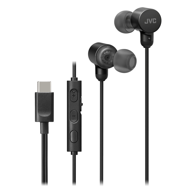 HAFR29UCA Auriculares Alámbrico Dentro de oído Llamadas/Música USB Tipo C Negro