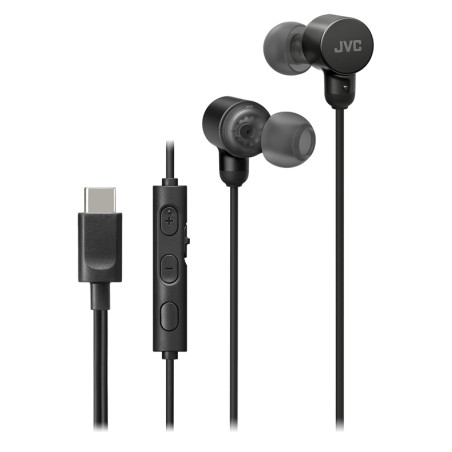 HAFR29UCA Auriculares Alámbrico Dentro de oído Llamadas/Música USB Tipo C Negro