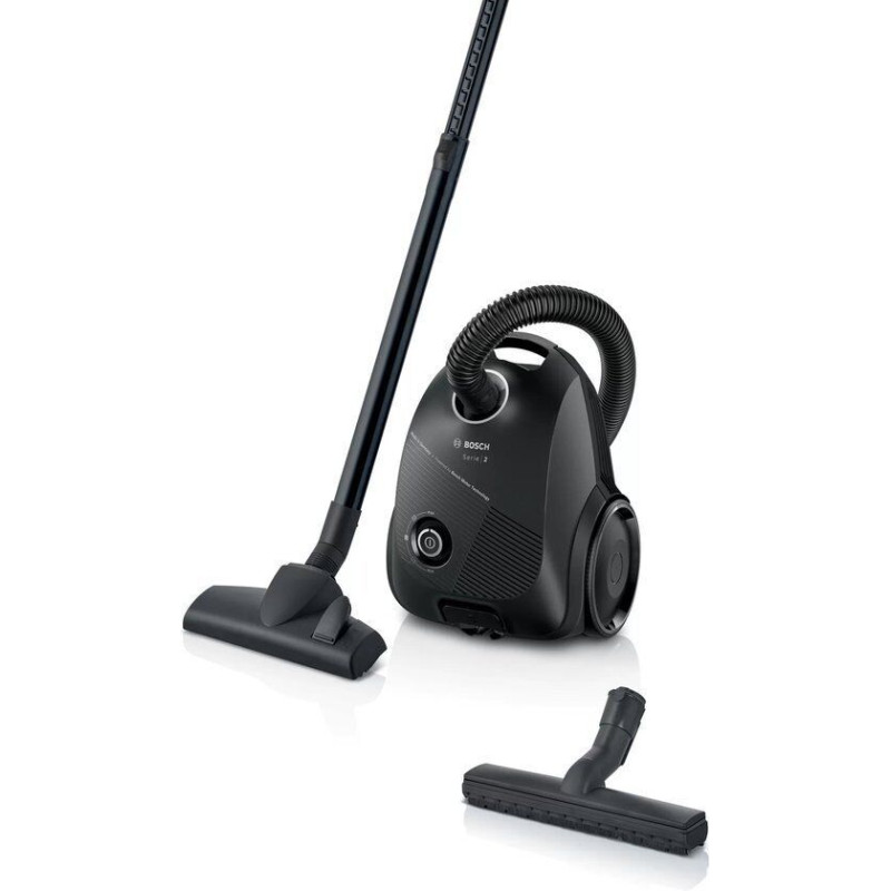 Aspirador c/bolsa Bosch BGLS2BA1H, 80db, negro