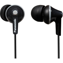 RP-HJE125E-K auricular y casco Auriculares Alámbrico Dentro de oído Música Negro