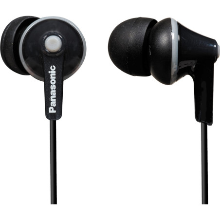 RP-HJE125E-K auricular y casco Auriculares Alámbrico Dentro de oído Música Negro