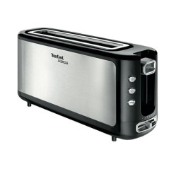 Tostador Tefal TL305E, inox, 1000w, ranura larga