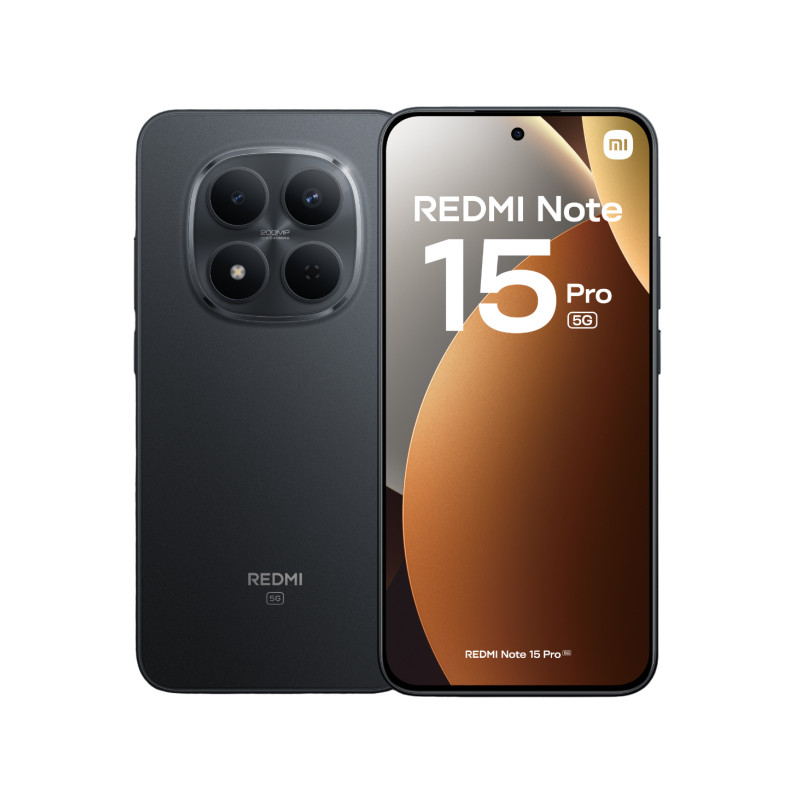 Redmi Note 15 Pro 5G 17,4 cm (6.83) SIM doble USB Tipo C 12 GB 512 GB 6580 mAh Negro
